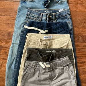 Boys Pants Lot - size 10 - Khakis, Jeans